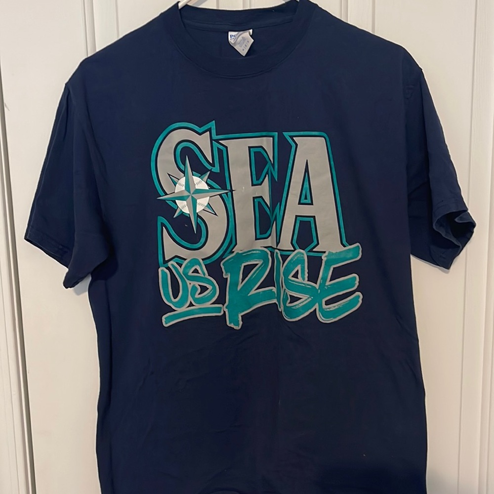 2 Seattle Mariners tshirts. Sea Us Rise